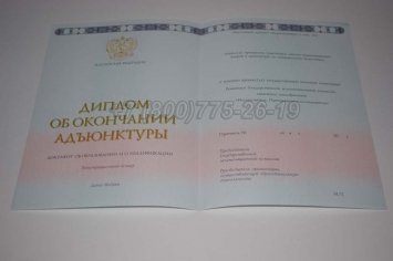 Диплом Адъюнктуры 2025г в Новокузнецке
